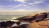 Rocks at Nahant by William Stanley Haseltine